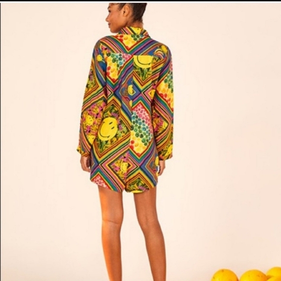 Farm Rio Smiley Romper - Picture 2 of 7